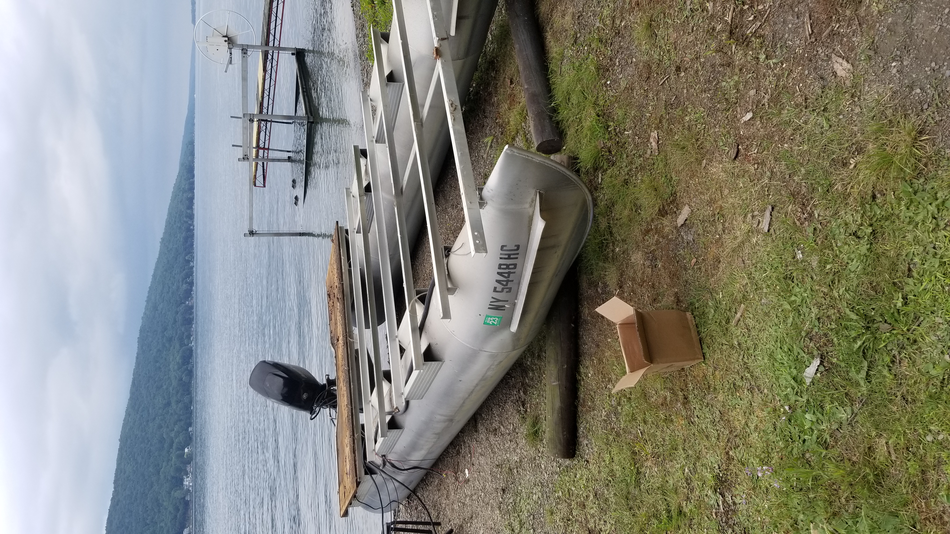 Stripped Down to Pontoons