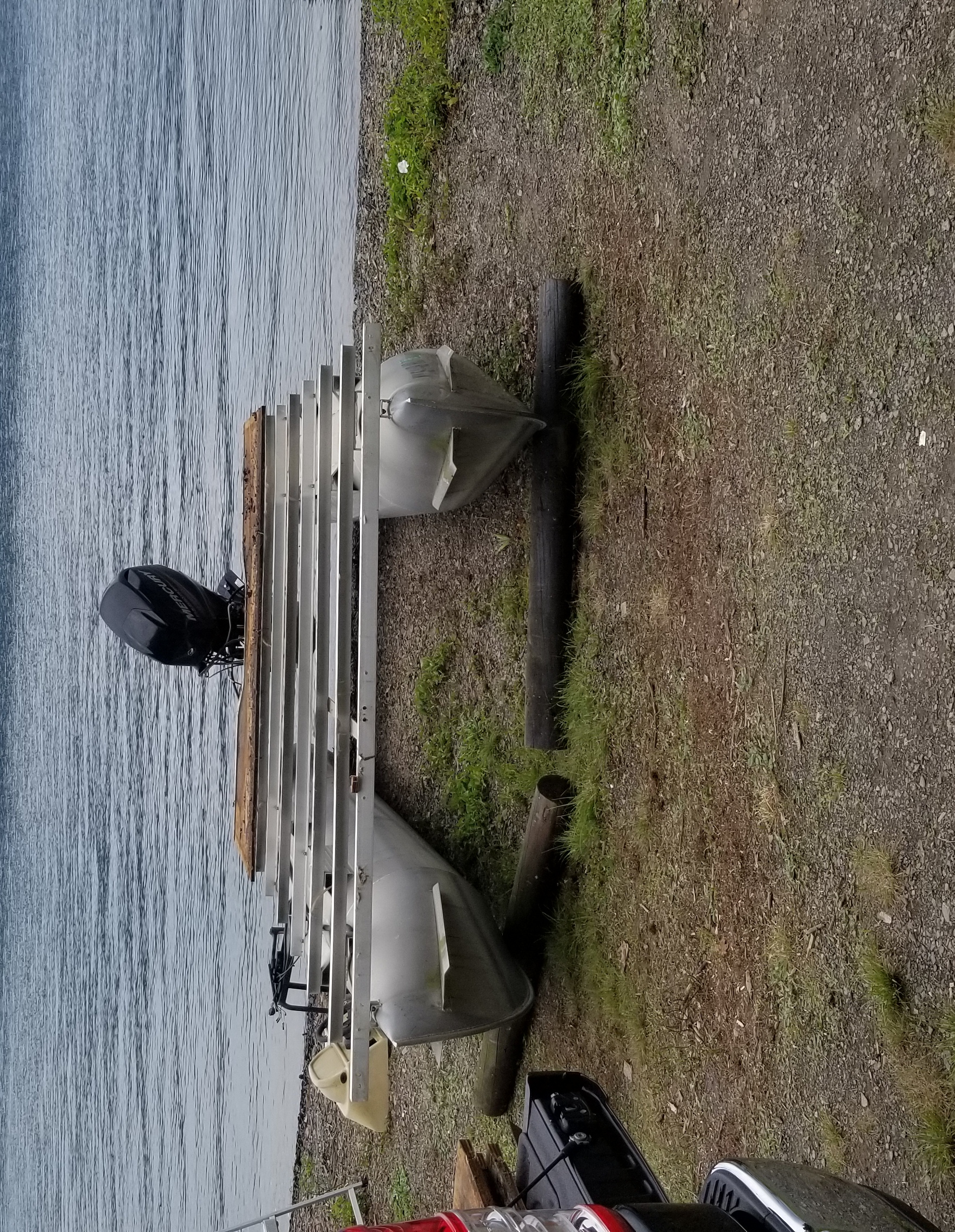 Stripped Down to Pontoons